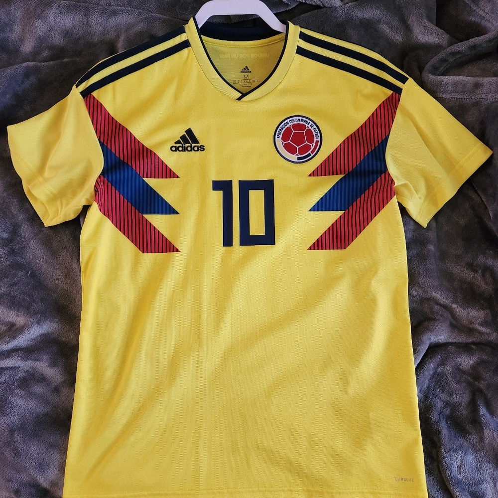 ADIDAS COLOMBIA HOME JERSEY FIFA WORLD CUP 2018 MENS MEDIUM